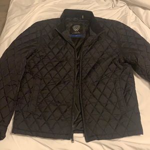 Men quilted jacket size large